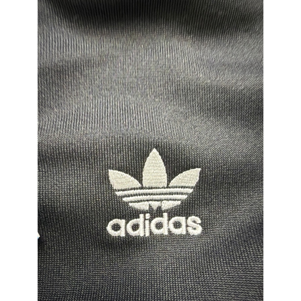 Adidas Originals‎ Mens Funnelneck Track Top Black IZ4803 Quarter Zip Jacket S - Picture 2 of 5